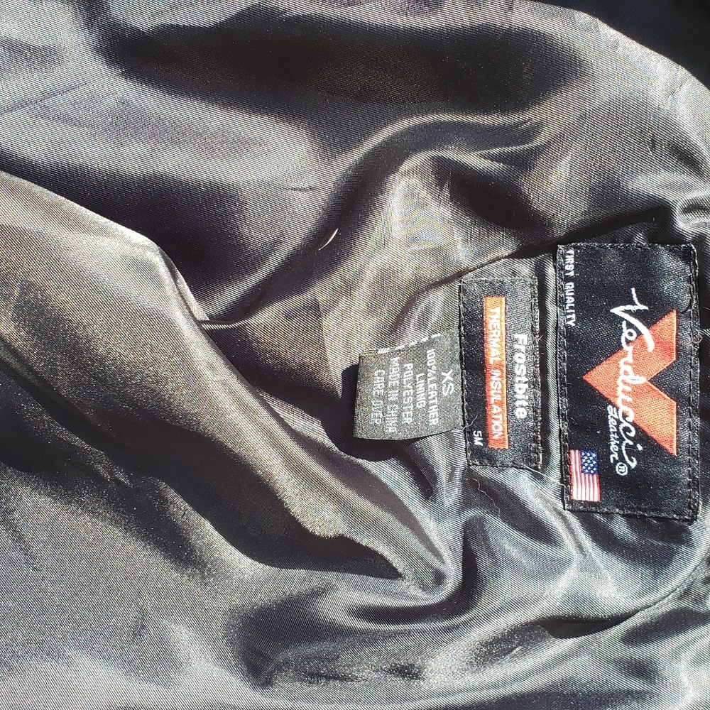 Heavy Leather Coat Gem